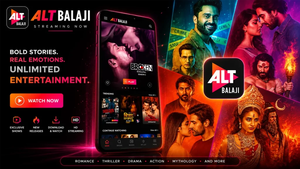 Download ALT Balaji MOD APK v3.4.9 – (Premium Subscription Unlocked)