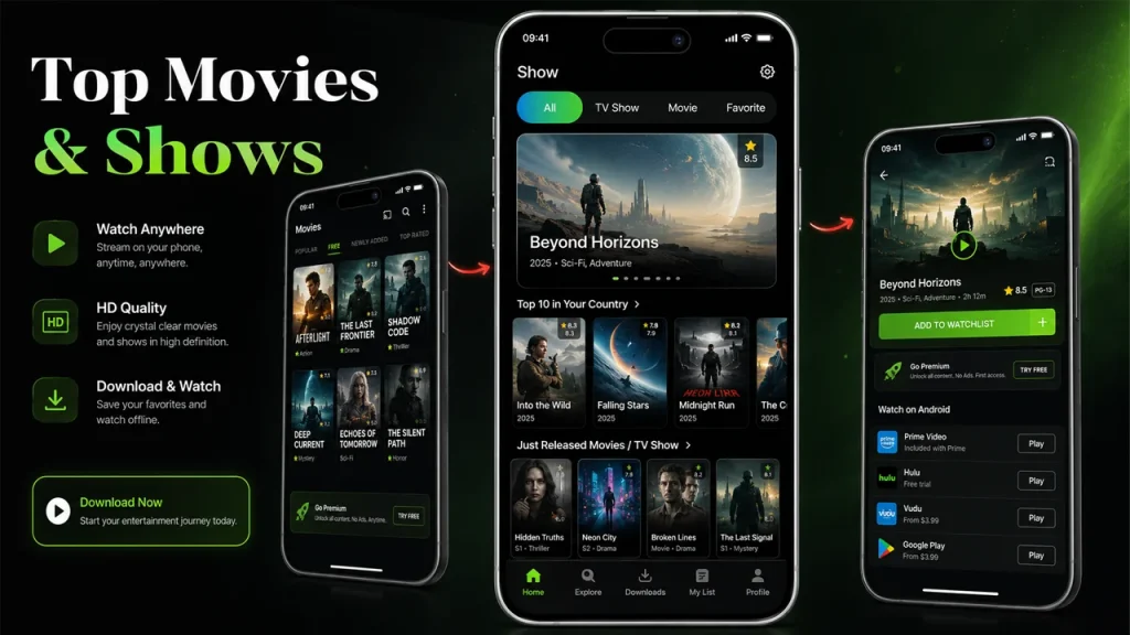 Download Movie Box MOD APK Latest Version – Premium Unlocked