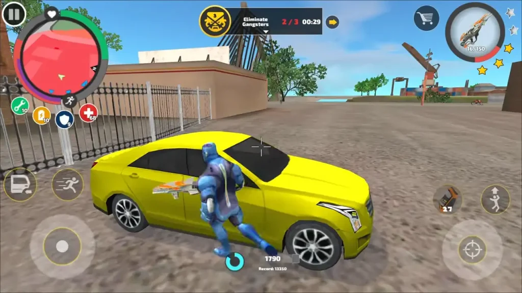 Rope Hero action game MOD APK